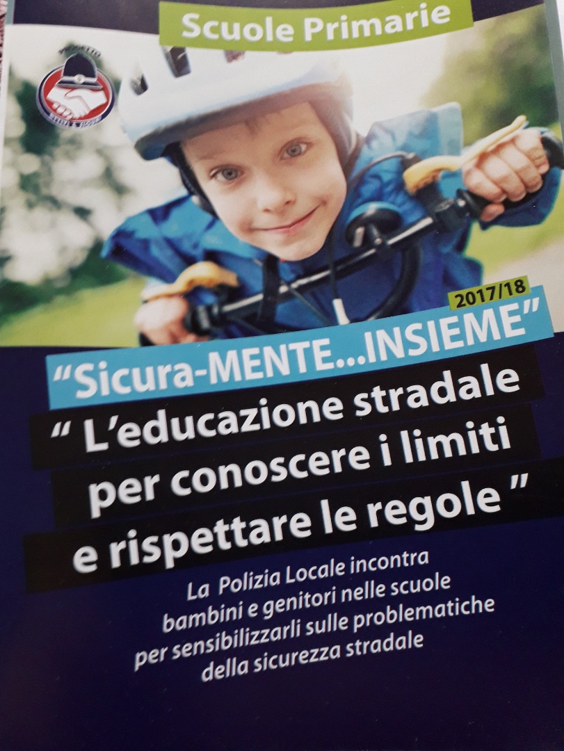 PROGETTO CITTA’ EDUCATIVA:     LA POLIZIA LOCALE INCONTRA I BAMBINI