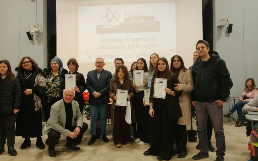 Cerimonia premiazione concorso “Esprimi un desiderio”